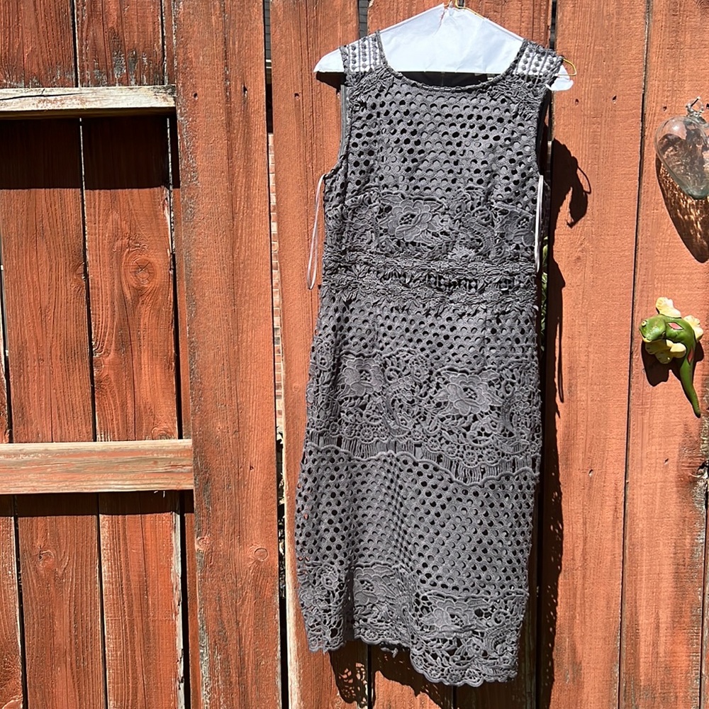 NWT Mystic Los Angeles lace sheath dress ordered for boutique before covid close